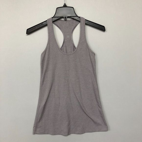 Lululemon Women Racerback Tank Top Size 2 M054 -21 - Picture 1 of 9